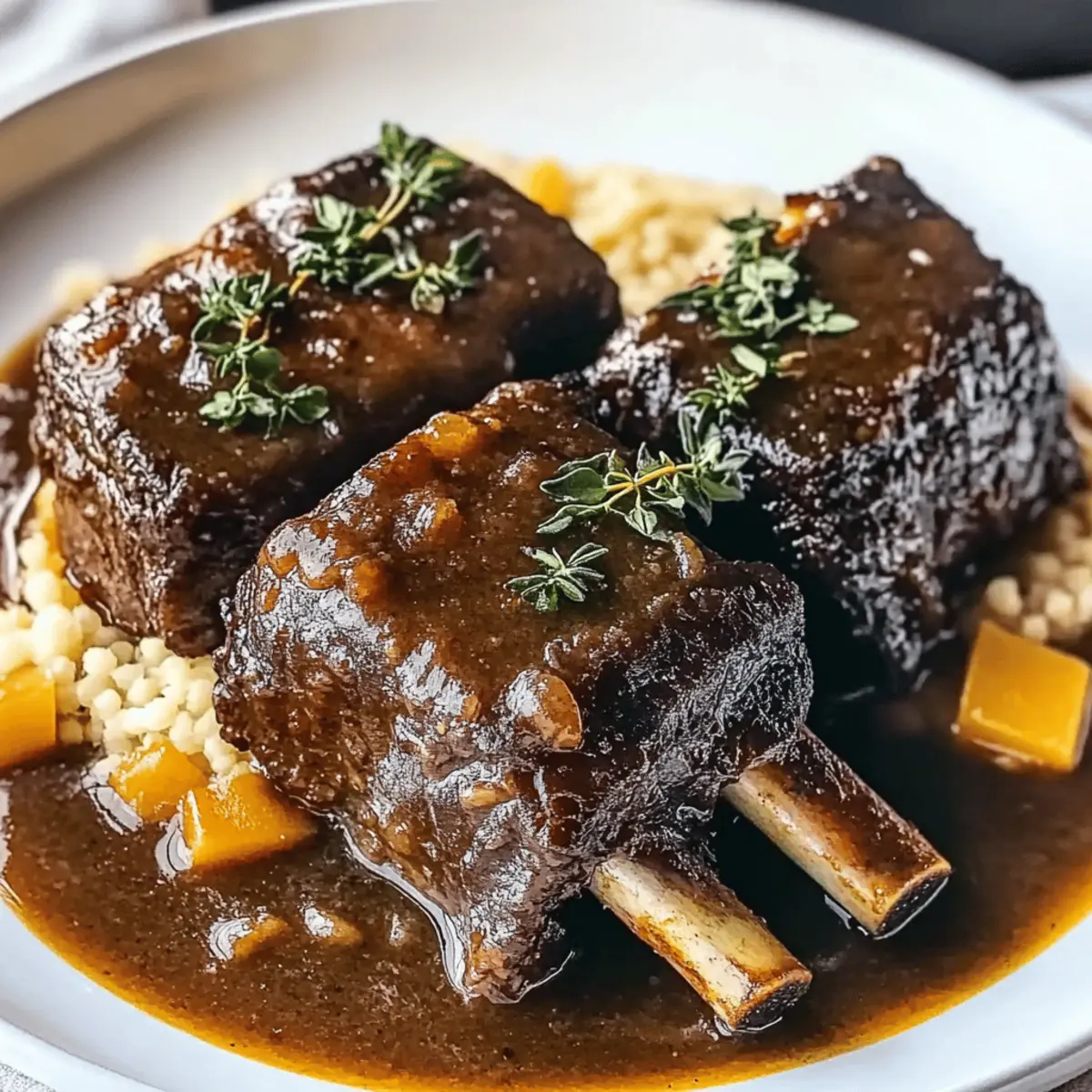 Tender Slow Cooked Short Ribs
