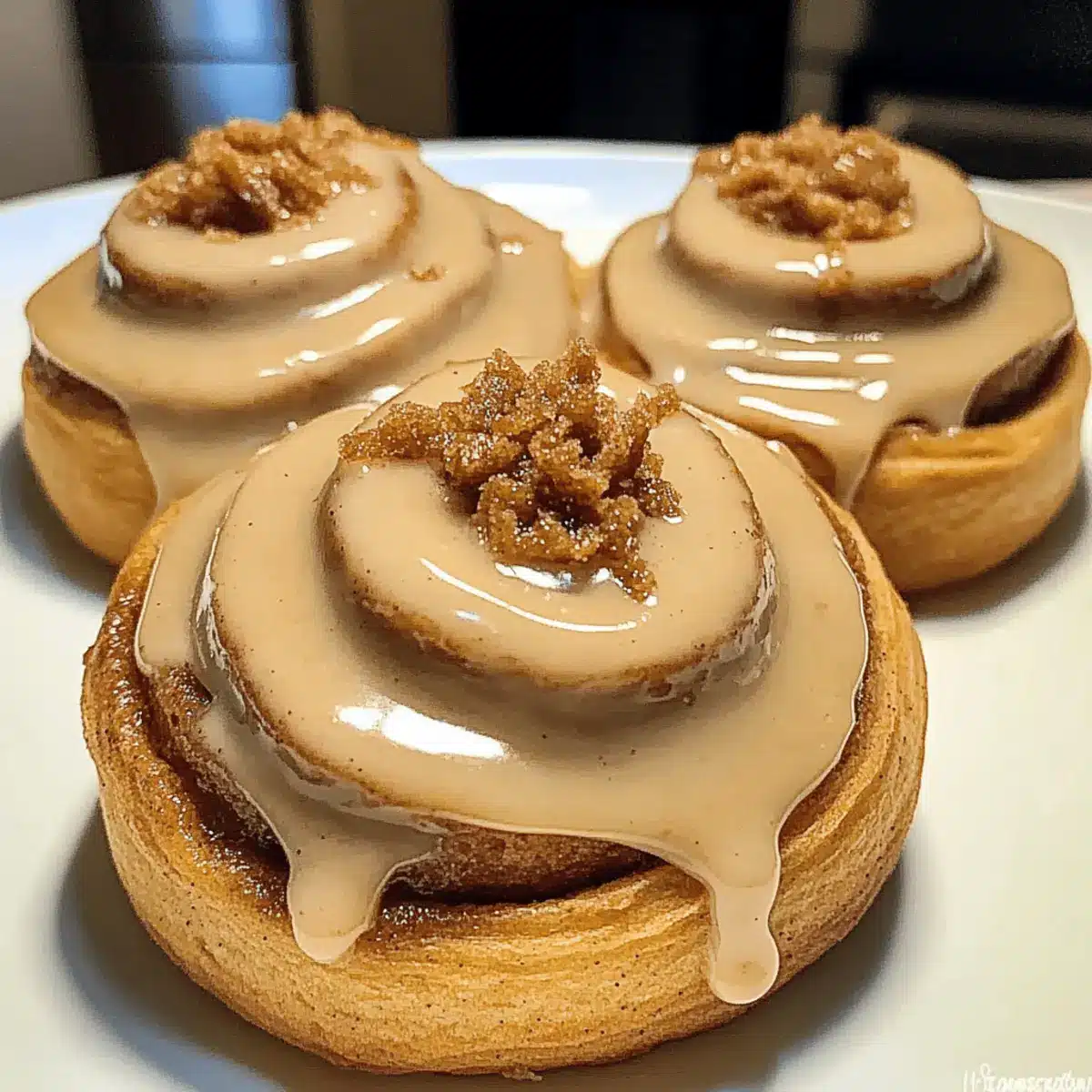 Biscoff Cookie Butter Cinnamon Roll