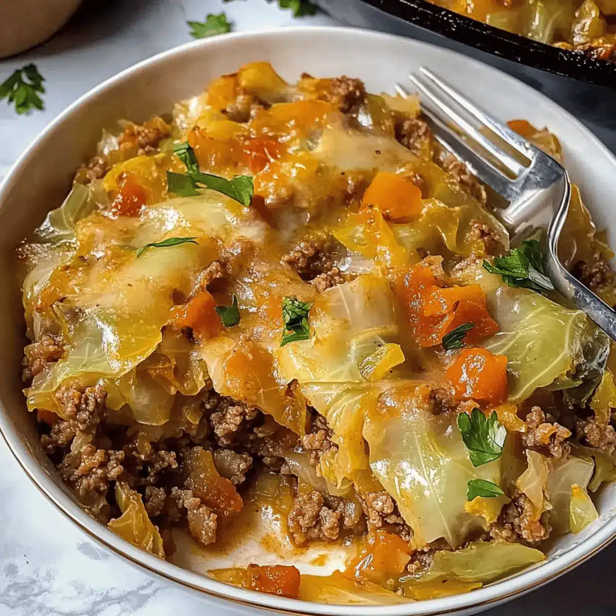 Easy Cabbage Roll Casserole