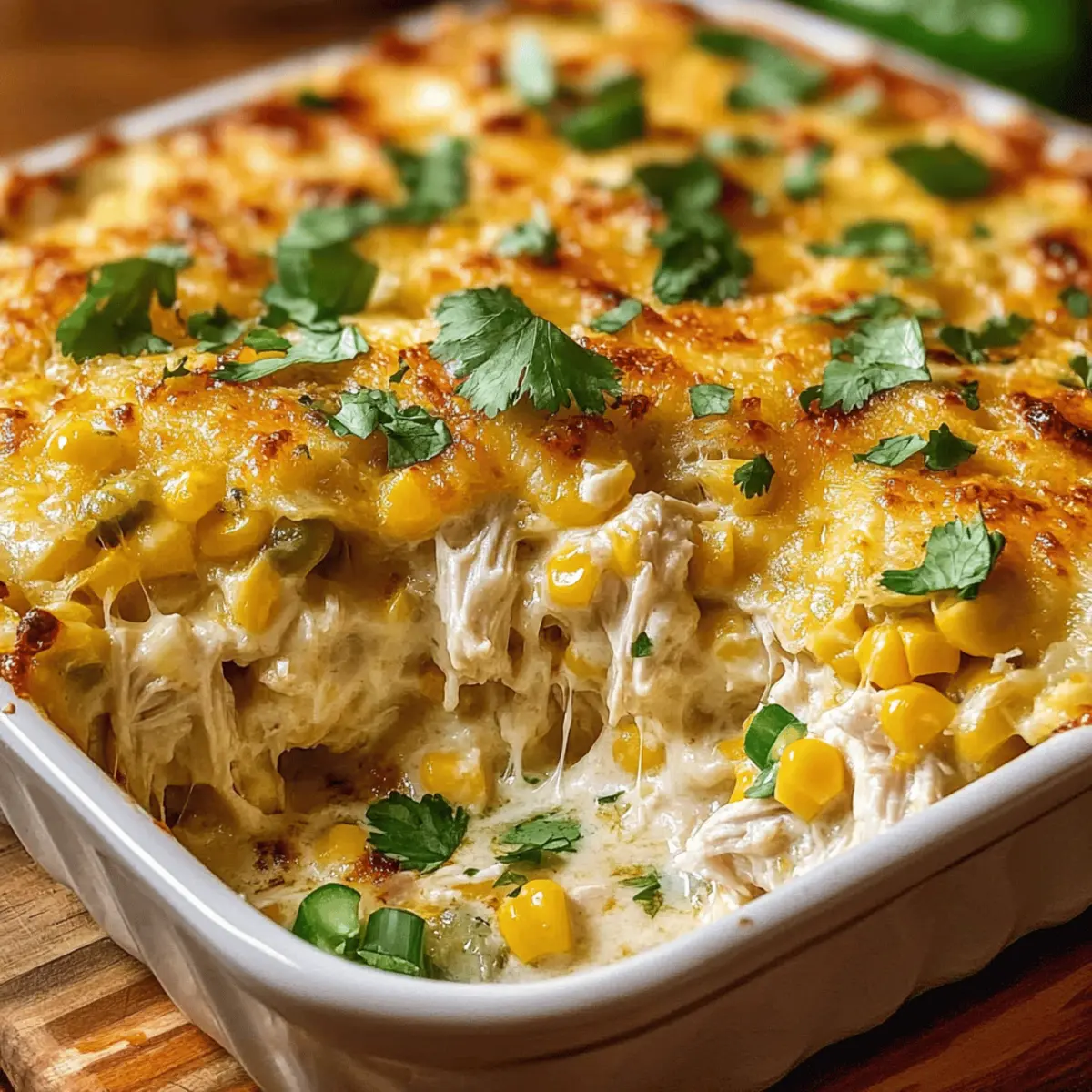 Street Corn Chicken Casserole