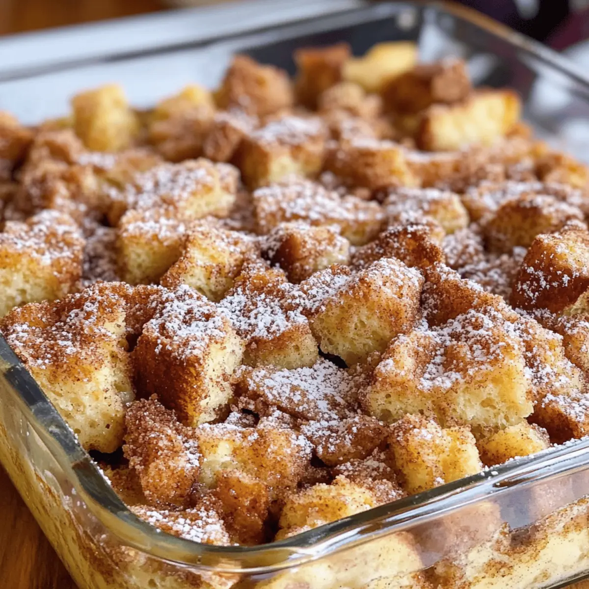 French toast casserole