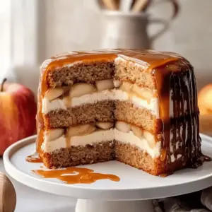 Caramel Apple Spice Cake