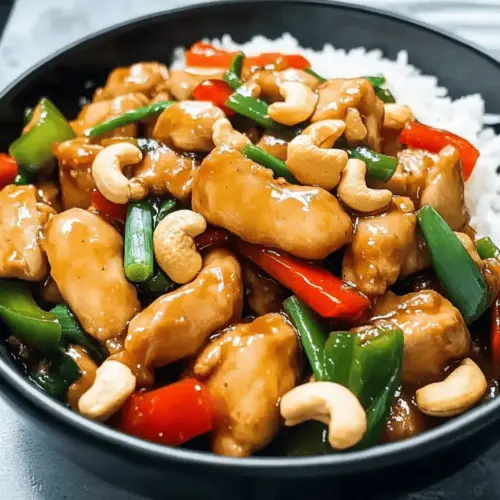 Cashew Chicken Stir-Fry