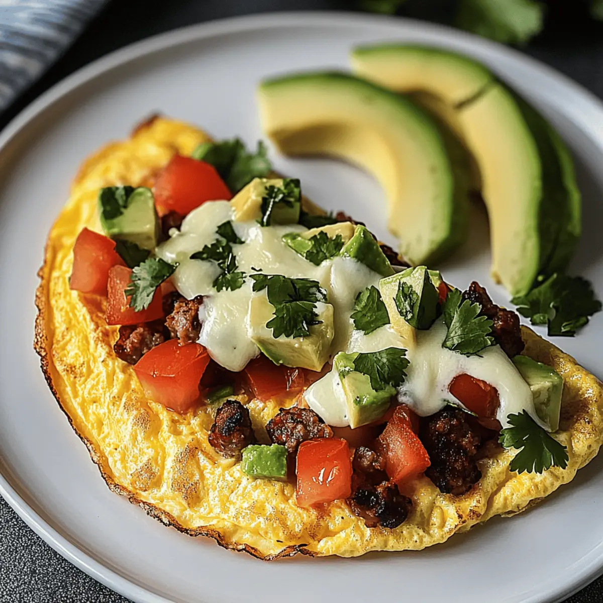 Easy Mexican Omelette