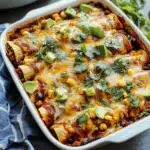 Easy Vegetarian Enchilada Casserole