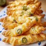 Flaky Jalapeño Popper Twists