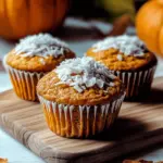 Healthy Pumpkin Coconut Muffins