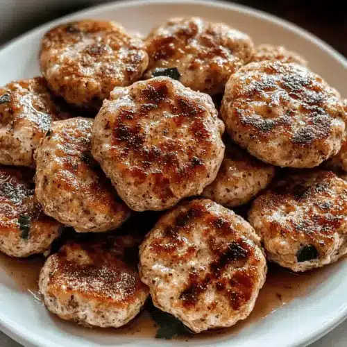 Maple Chicken Breakfast Sausage