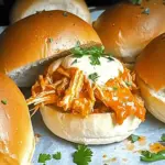 Spicy Buffalo Chicken Sliders