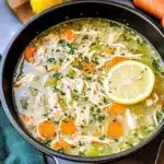 Lemon Dilly Chicken Soup