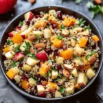 Healthy Fall Harvest Quinoa Salad
