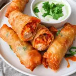 Buffalo Chicken Egg Rolls