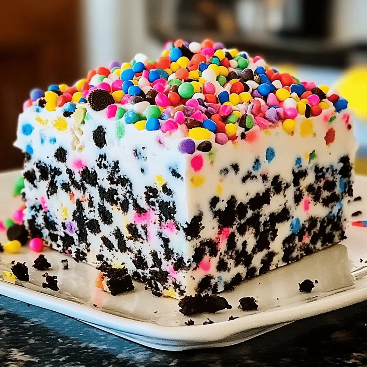 Funfetti Oreo Icebox Cake