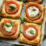 Tomato Tartlets Puff Pastry