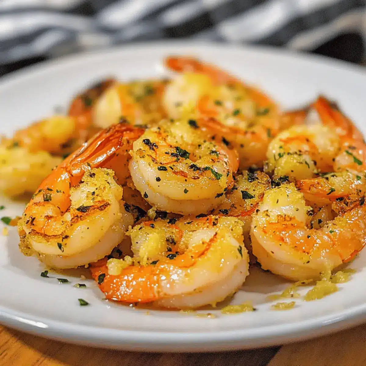 Garlic Parmesan Roasted Shrimp