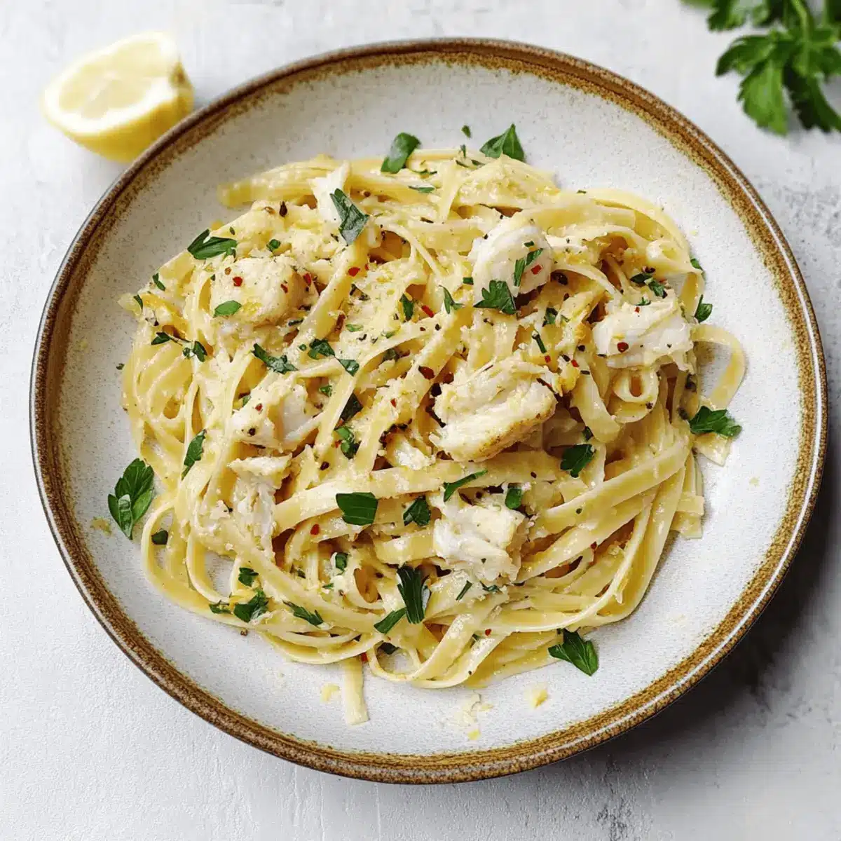 Spicy Crab Pasta in 20 Minutes