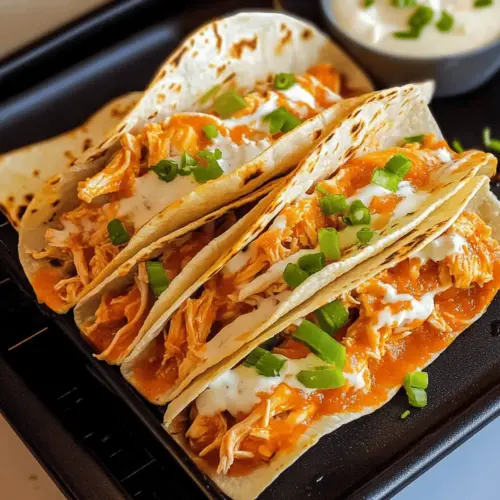Buffalo Chicken Tacos