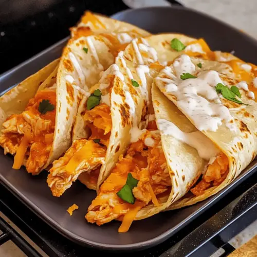 Buffalo Chicken Tacos