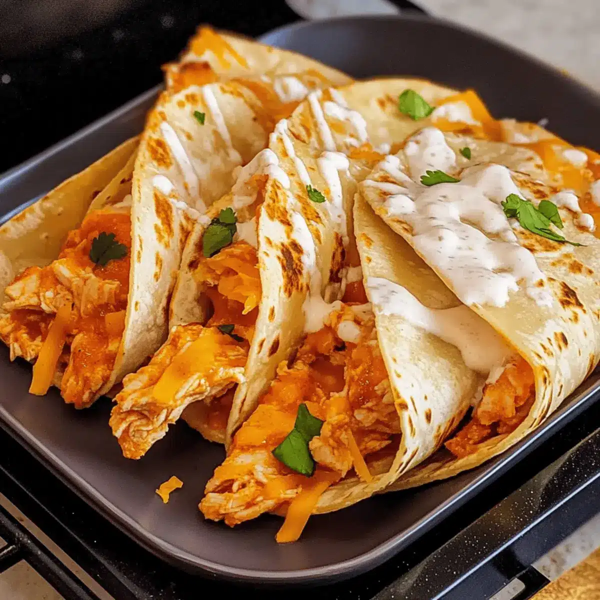 Buffalo Chicken Tacos