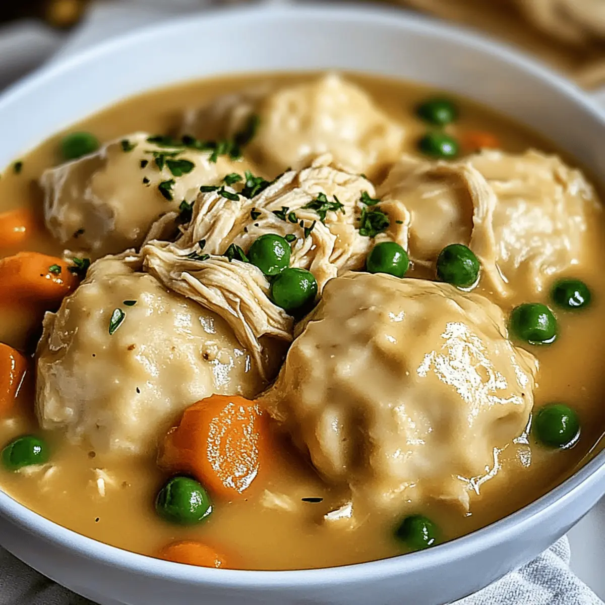 Crockpot Chicken and Dumplings