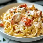 Decadent Creamy Lobster Pasta