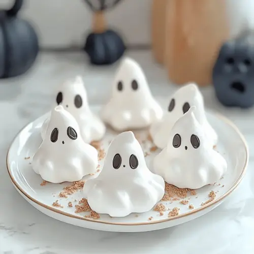 Ghost Meringues