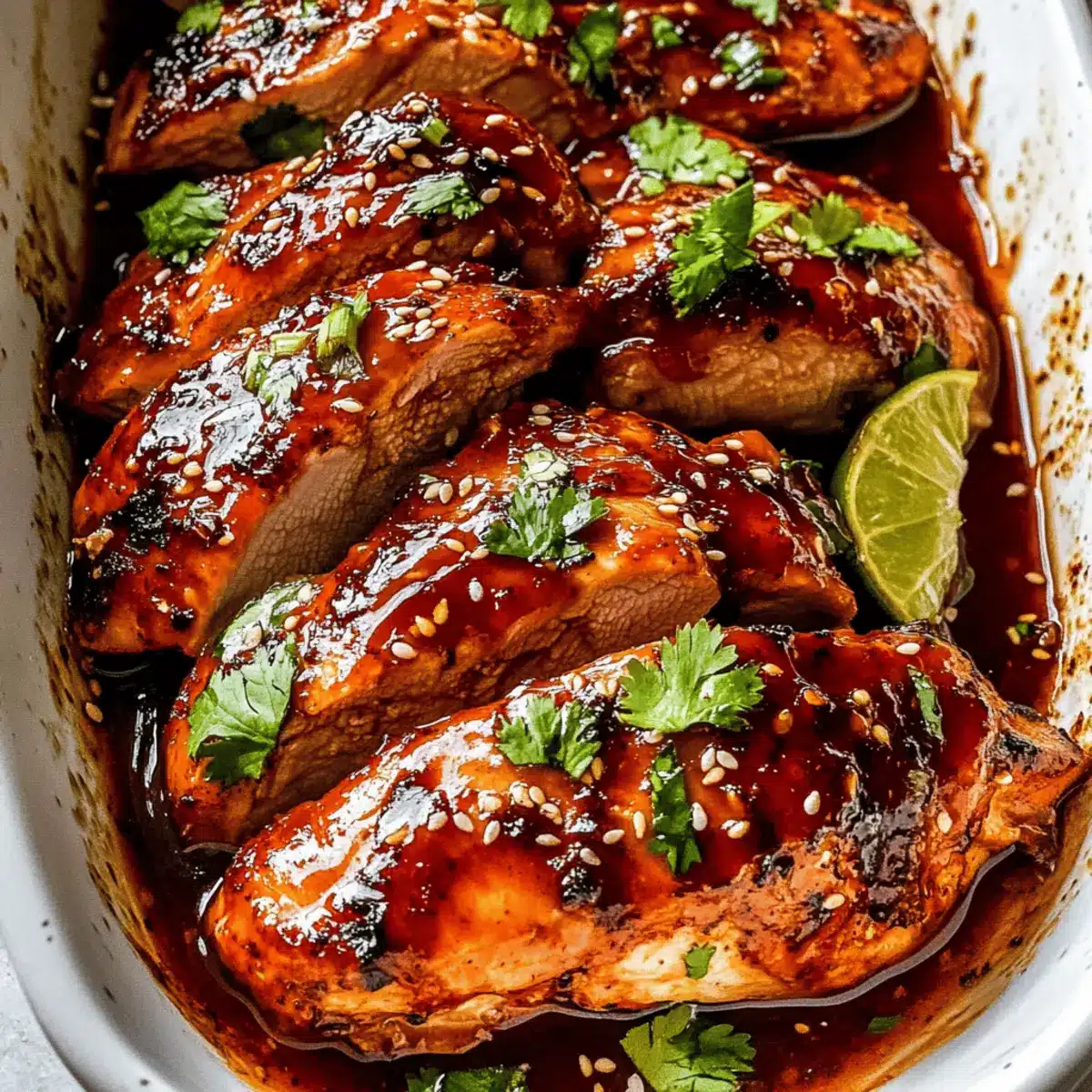 Honey Sriracha Chicken