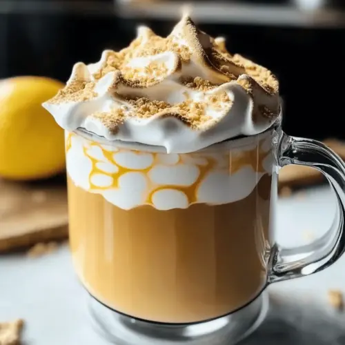 Lemon Meringue Hot Chocolate