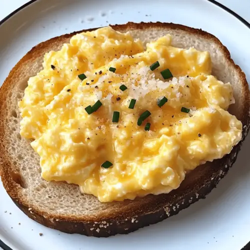 Miso Butter Scrambled Eggs