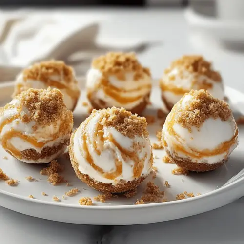 No Bake Pumpkin Cheesecake Balls