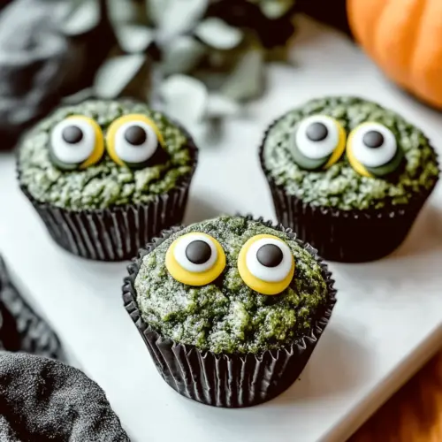 Spooky Monster Muffins