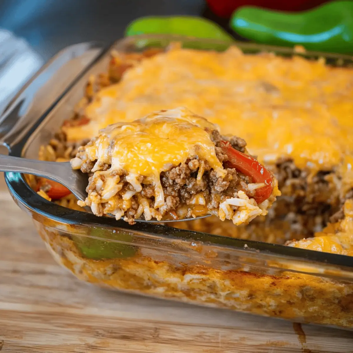 Stuffed Pepper Casserole