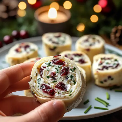 Christmas Cranberry Roll Ups