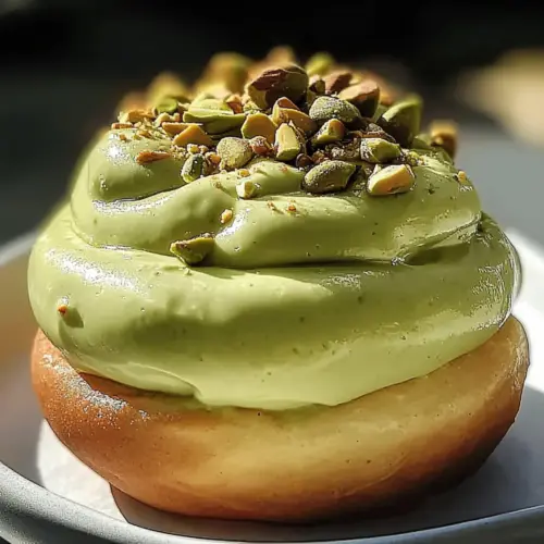 Pistachio Cream Spread Dessert