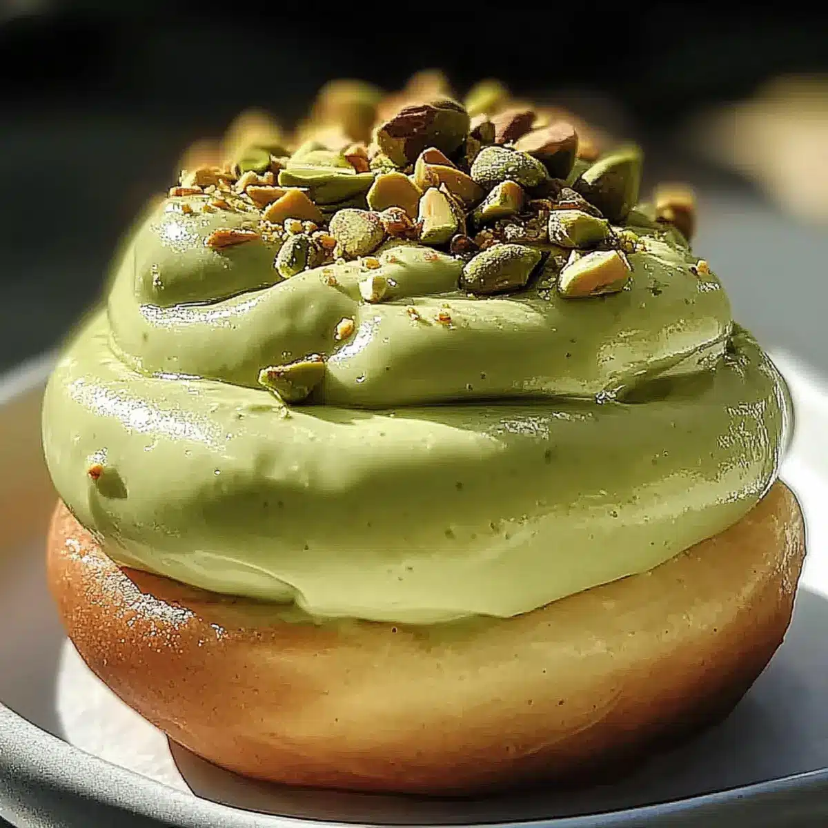 Pistachio Cream Spread Dessert