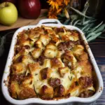 Sausage Apple and Sage Bread Pudding