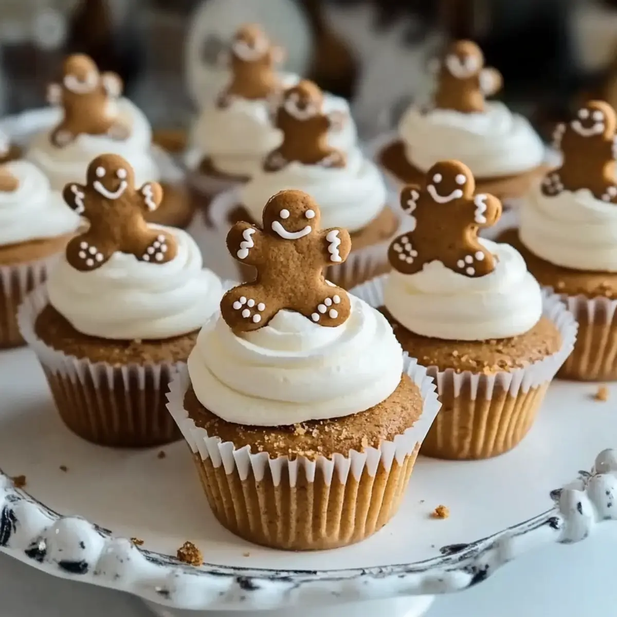No-Bake Gingerbread Cheesecake Cups