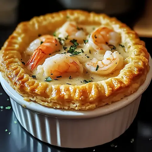 Shrimp & Lobster Cheddar Bay Biscuit Pot Pie