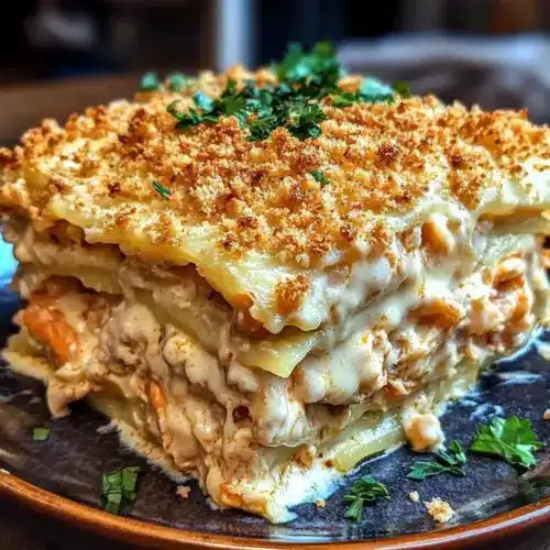 Easy Shrimp & Crab Lasagna Seafood