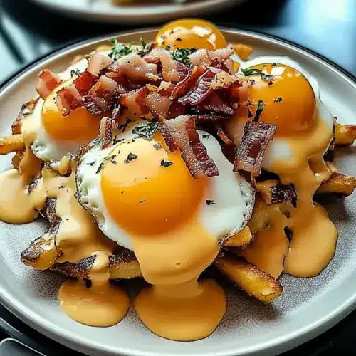 Breakfast Poutine With Hollandaise