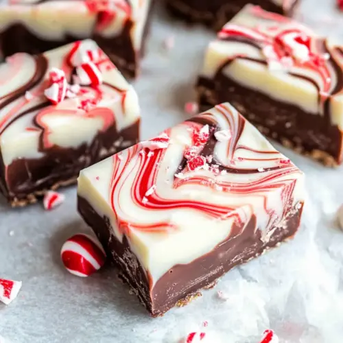 Peppermint Swirl Fudge Recipe