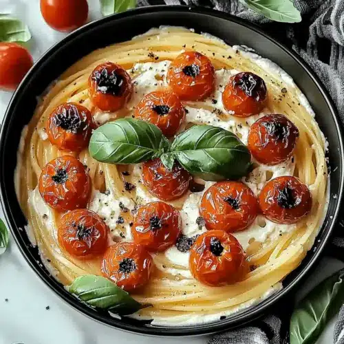 Tasty Roasted Tomato & Garlic Ricotta Pasta