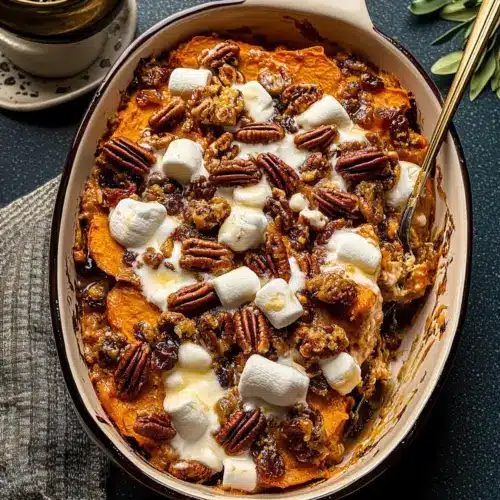 Southern Maple Sweet Potato Casserole
