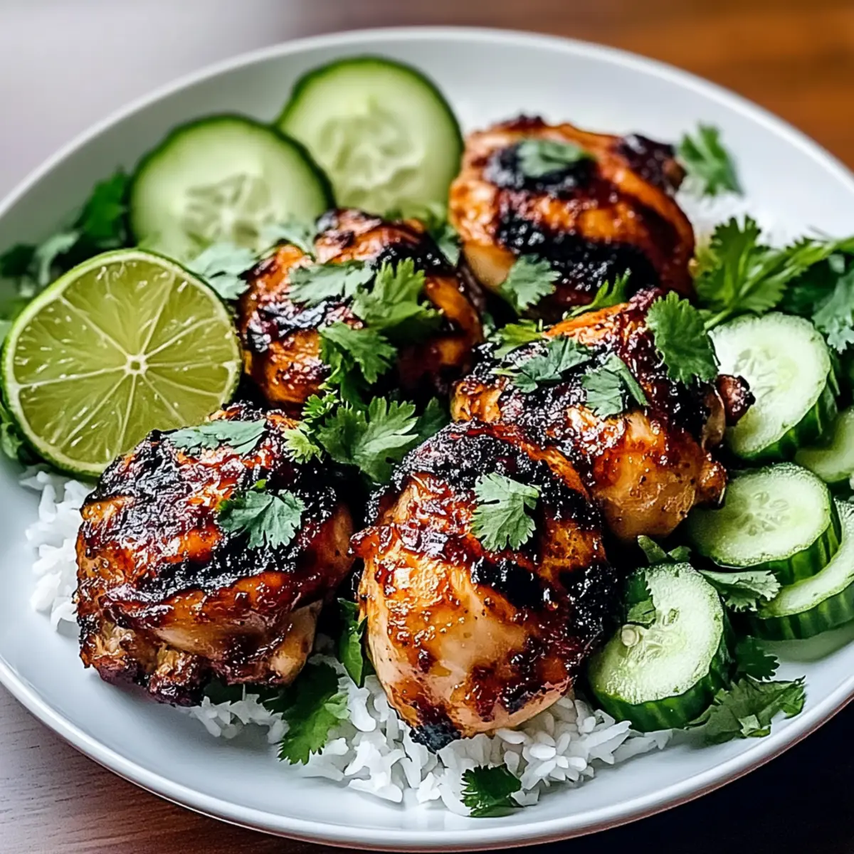 Tasty Grilled Vietnamese Chicken Skewers
