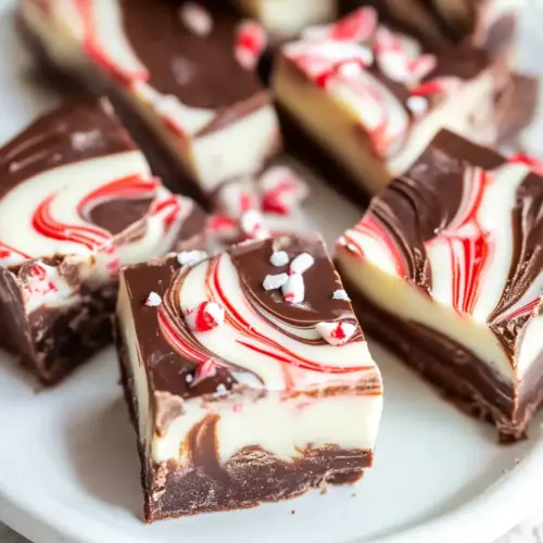 Peppermint Swirl Fudge Recipe