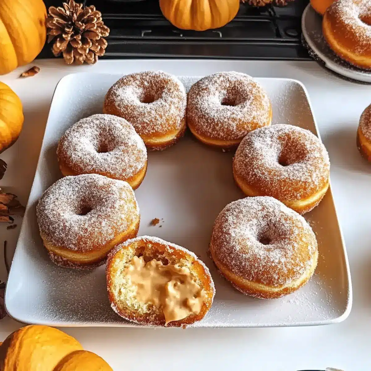Cozy Thanksgiving Doughnuts