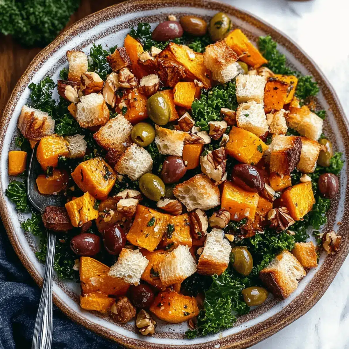 Autumn Panzanella Salad
