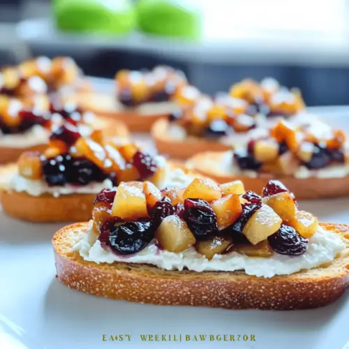 Fall Bruschetta with Butternut Squash