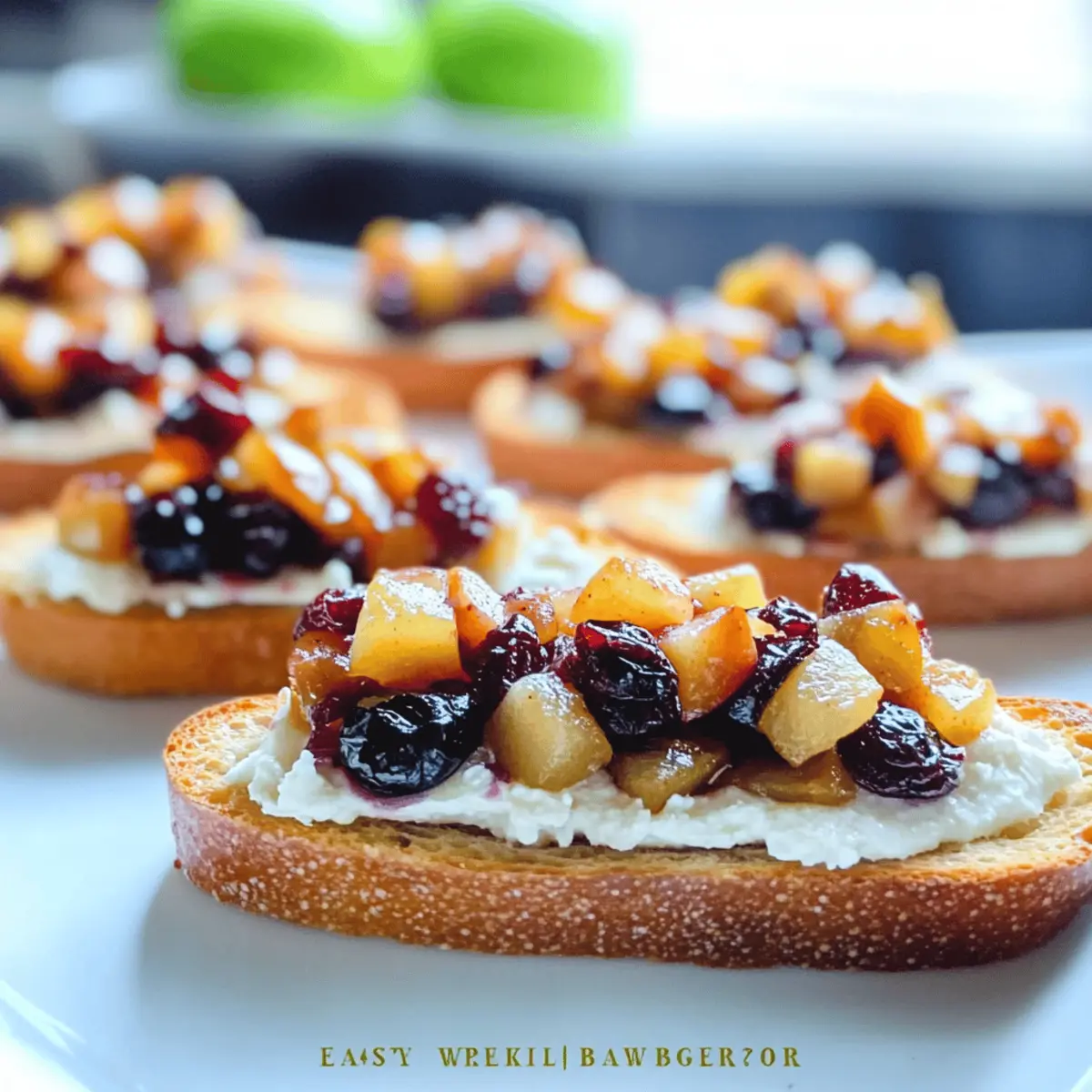 Fall Bruschetta with Butternut Squash