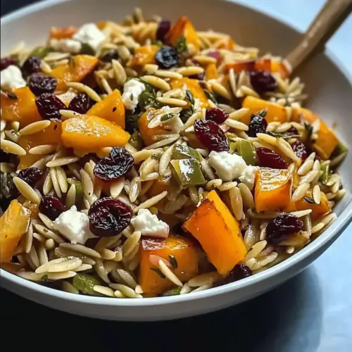 Fall Harvest Orzo Salad